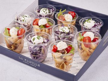 COFFRET MINI SALADES CONCHIGLIONI CHOU YAOURT GREC