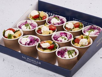 COFFRET MINI SALADES CONCHIGLIONI CHOU YAOURT GREC 12 PIECES