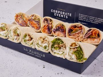 COFFRET WRAP PASTRAMI CRUDITES - CHEVRE MIEL