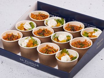 COFFRET MINI SALADES CAROTTE QUINOA BUTTERNUT 12 PIECES