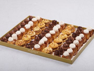 PLATEAU CROQUANT CHOCOLAT - PARIS BREST - BABA AU RHUM
