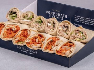 COFFRET WRAP POULET YAKITORI THON MAYONNAISE
