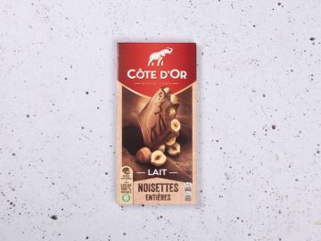 CHOCOLAT LAIT NOISETTE COTE D'OR 180G