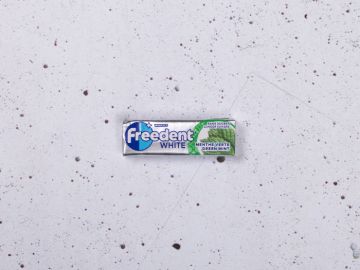 FREEDENT WHITE MENTHE VERT