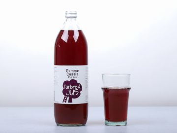 PUR JUS DE POMME - CASSIS 1L
