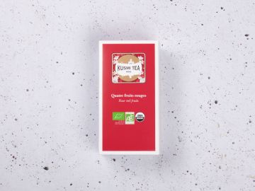 KUSMI TEA 4 FRUITS ROUGES BOITE DE 25 SACHETS