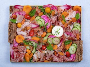 PLANCHE CHARCUTERIE ESTIVALE